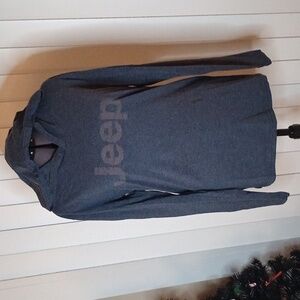 Charcoal Jeep Hooded Long sleeve